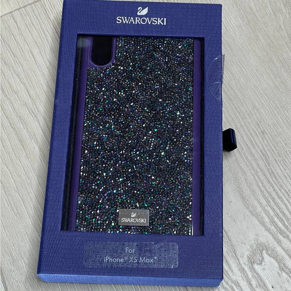 Swarovski GLAM ROCK SMARTPHONE IPHONE XS MAX Case In Purple